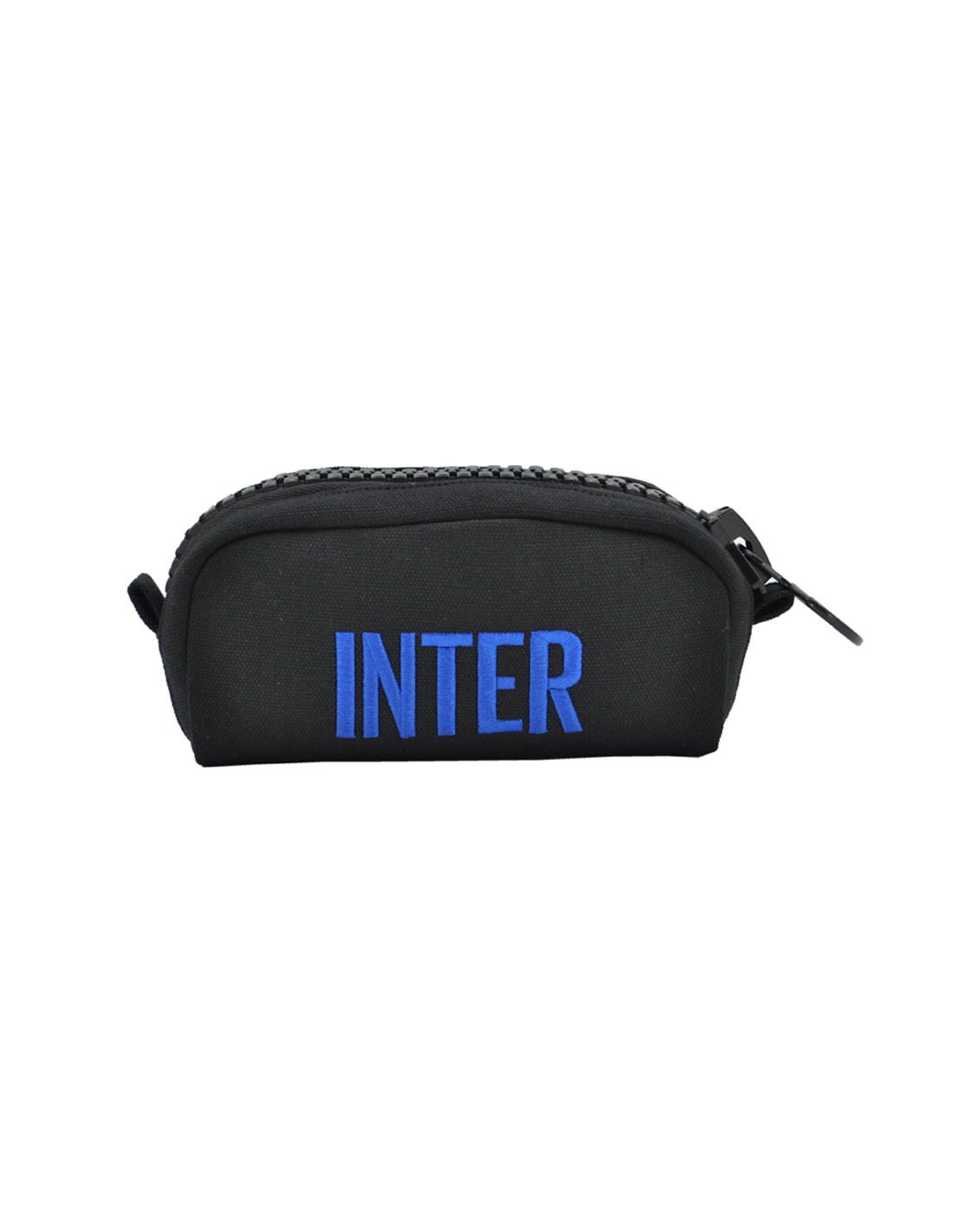 Pochette Officielle Inter En Toile Avec Grande Fermeture éclair Et Logo Brodé - 3