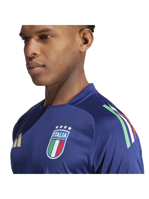 Adidas Italia maglia allenamento blu Euro24 Italia | IQ2174TRAINING